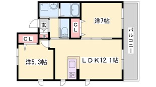 アラヤガーデンの物件間取画像